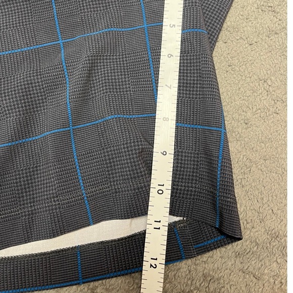 Lululemon Mens Training Shorts Plaid Athletic Gym Running Workout - Picture 6 of 7